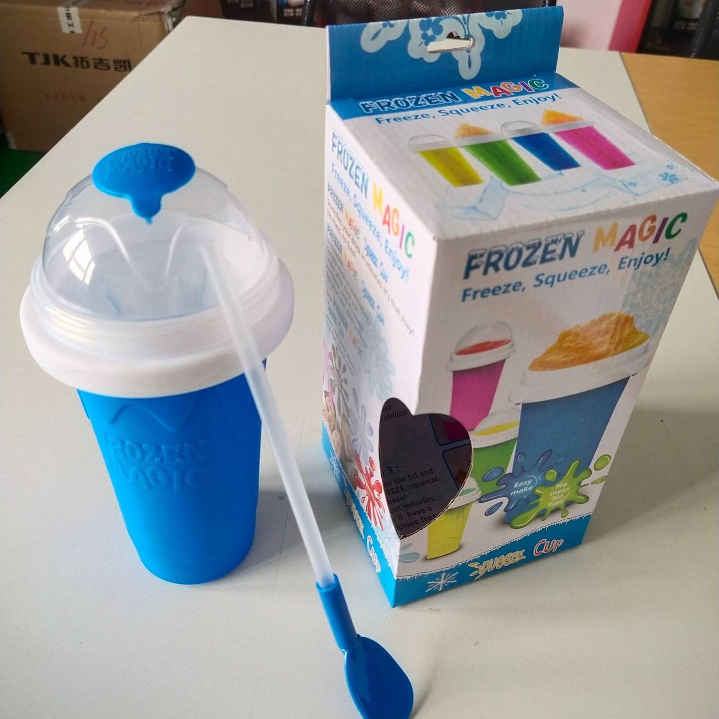 Magic frozen Slushy Cup