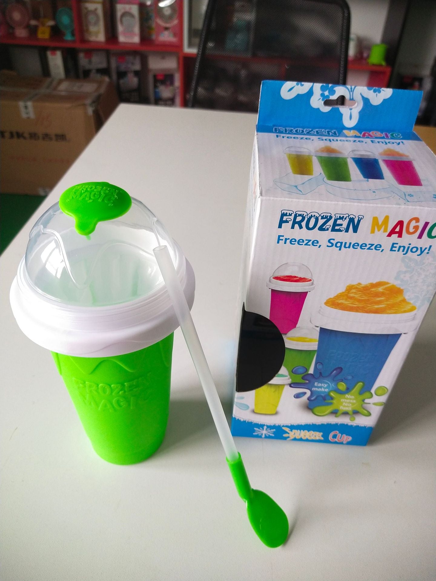 Magic frozen Slushy Cup